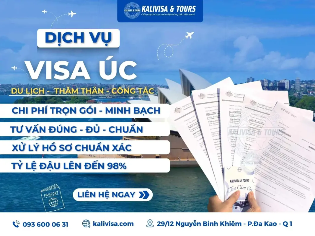 Dịch Vụ Làm Visa Úc Trọn Gói KALIVISA