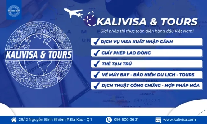 KALIVISA dich vu lam visa uy tin TPHCM