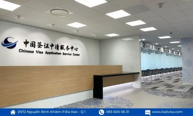 CVASC - nơi tiếp nhận và xử lý hồ sơ xin visa Trung Quốc