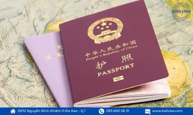 Các loại visa Trung Quốc phân loại theo hộ chiếu