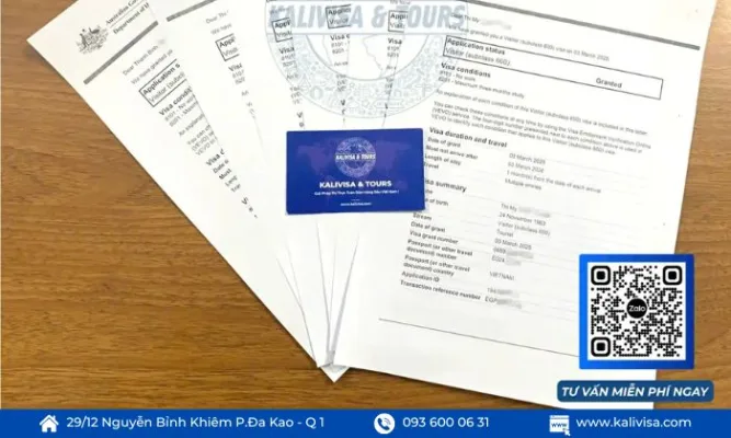 Dịch vụ làm visa Úc tại KALIVISA
