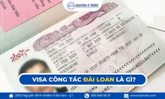 Visa công tác Đài Loan