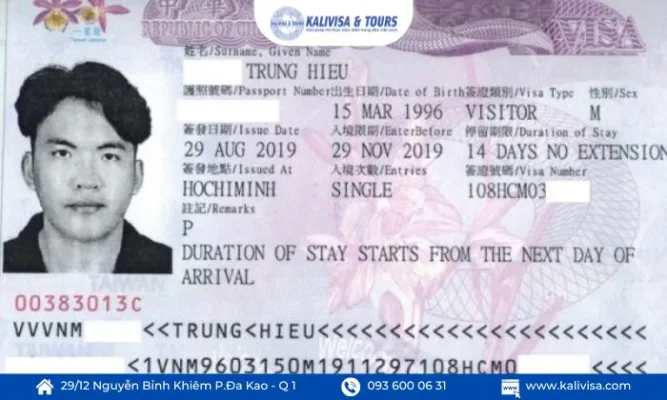 Visa nhập cảnh một lần