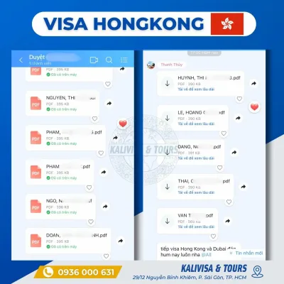 KALIVISA – Công ty làm visa Hong Kong uy tín, chất lượng với tỷ lệ đậu cao tại TPHCM