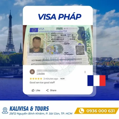 KALIVISA - Dịch vụ xin visa Pháp trọn gói uy tín, tỷ lệ đậu cao