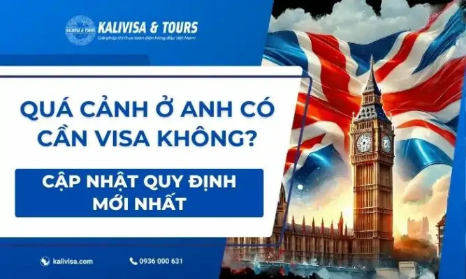 quá cảnh ở anh có cần visa không