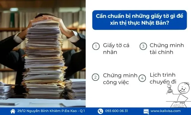 Cần chuẩn bị những giấy tờ gì để xin thị thực Nhật Bản?