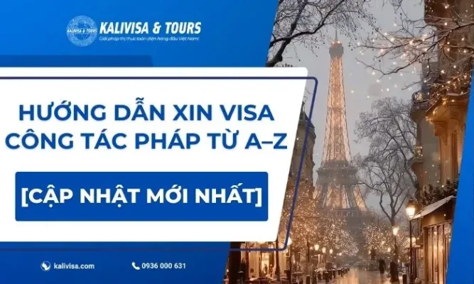 visa công tác Pháp