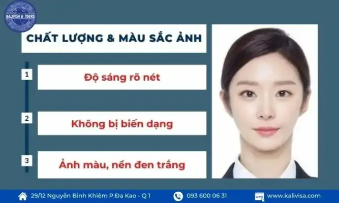 Tiêu chuẩn kỹ thuật ảnh visa Anh Tiêu chuẩn kỹ thuật ảnh visa Anh