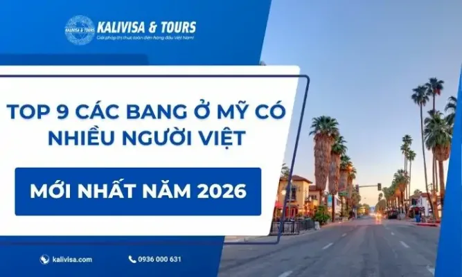 Top 9 các bang ở Mỹ có nhiều người Việt