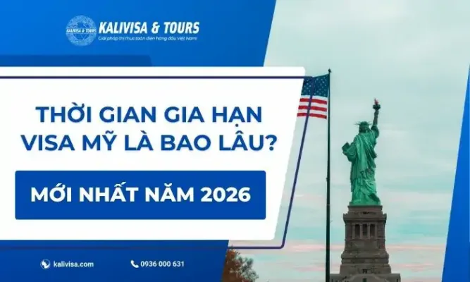 Thời gian gia hạn visa mỹ là bao lâu