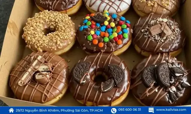 Donuts – Món Tráng Miệng Ngọt Lịm Được Yêu Thích Khắp Nước Mỹ