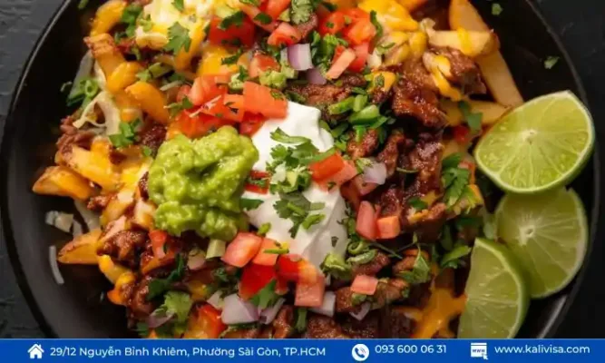 Carne Asada Fries – Món Ngon Fusion Đậm Chất Ẩm Thực Mỹ