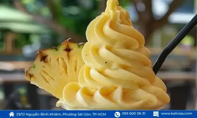 Dole Whip – Món Kem Tráng Miệng Nhiệt Đới Được Yêu Thích Ở Mỹ