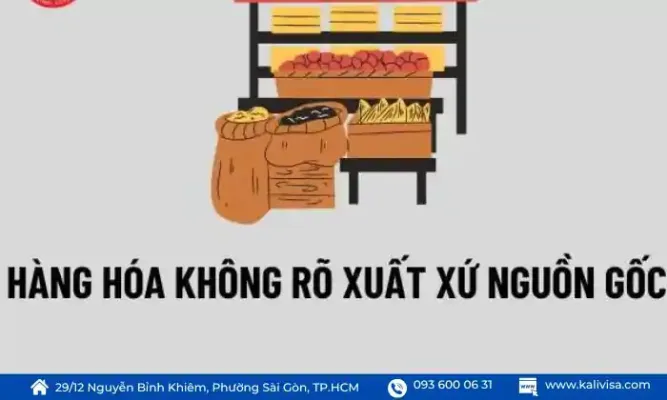 Mặt Hàng Sử Dụng Giấy Tờ Xuất Xứ Không Hợp Pháp