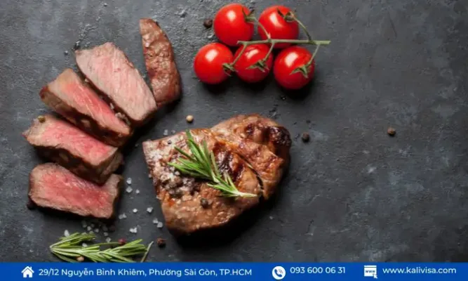 Bò nướng Tasmania Bò nướng Tasmania