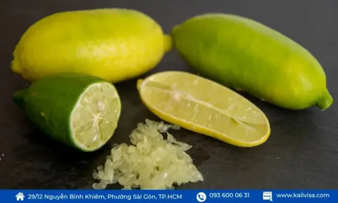 Chanh móng tay Chanh móng tay